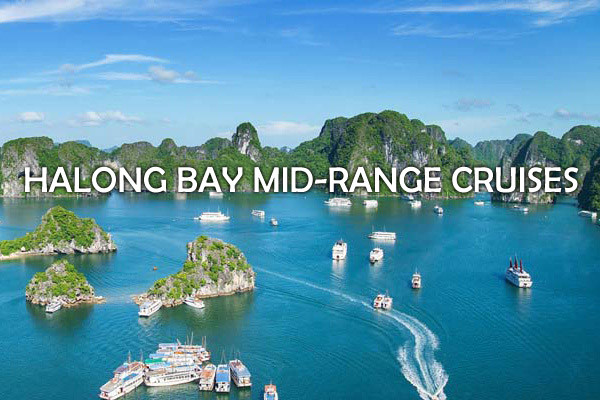 halong bay mid range cruises