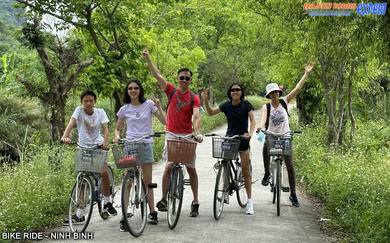 Ninh Binh Bicycle - Boat Tour One Day